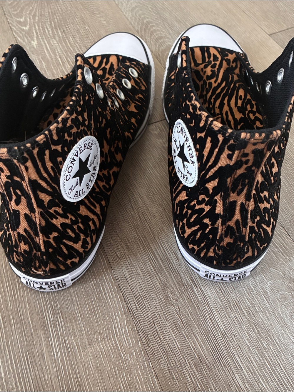 Converse Black Textile Sneaker Interior Label - Picture 3 of 6